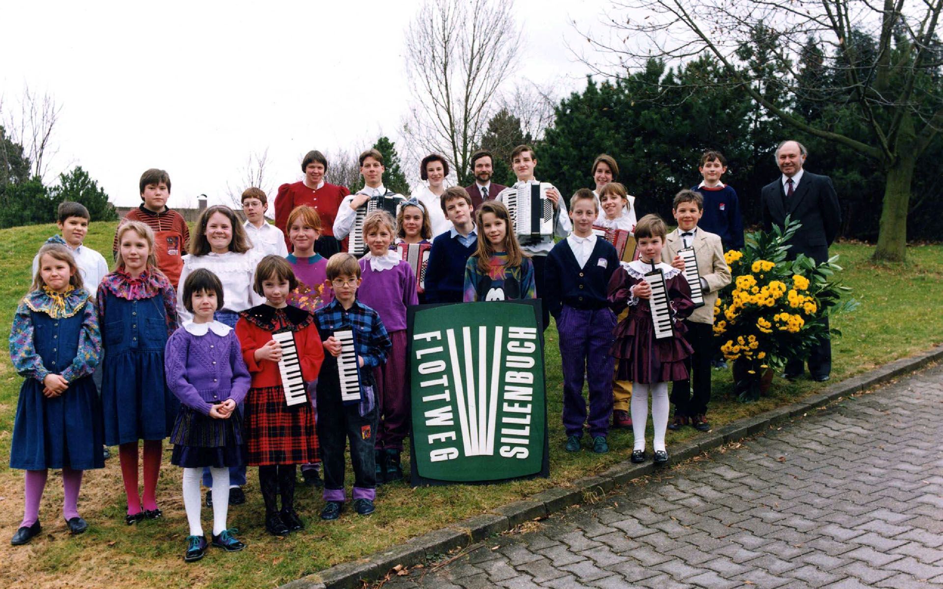 Schüler im Jubiläumsjahr 1992